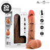GARY M PÉNIS EN SILICONE ULTRA-RÉALISTE AVEC TESTICULES 20 CM -Ø- 4,2 CM