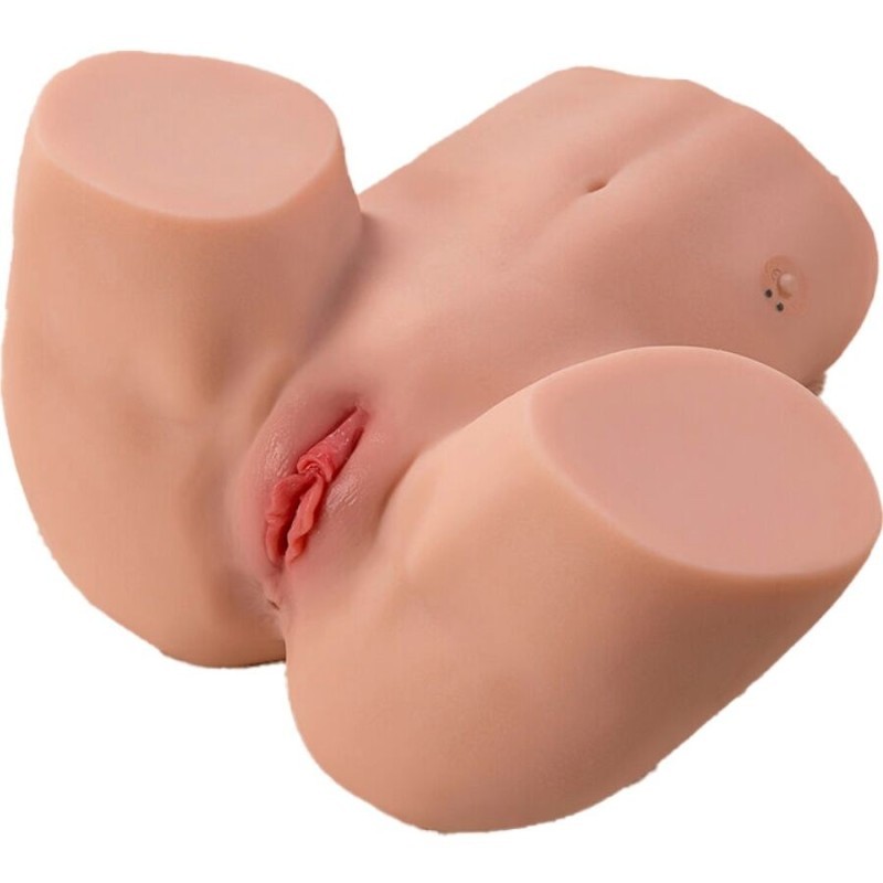 MAYA MASTURBATEUR RÉALISTE VAGIN ET ANUS SUÇANT AVEC VIBRATIONS ET ONDES STIMULANTES 4,5 KG