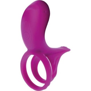 COCKRING STIMULATEUR DE COUPLES FUCHSIA