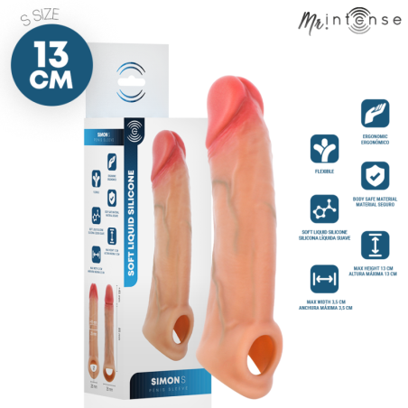 SIMON S PROTECTION PÉNALE EN SILICONE 13 CM -Ø- 4 CM