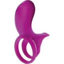 BAGUE STIMULATEUR DE COUPLES FUCHSIA