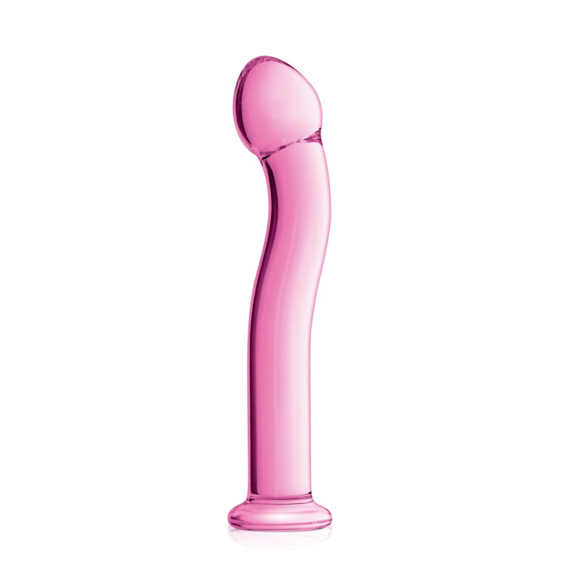 Glossy Toys n° 27, gode point G en verre 19,5cm