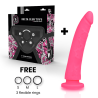 TOYS HARNAIS + DONG FLESH SILICONE 20 CM -O- 4 CM