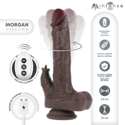 MORGAN POUPÉE MULTIFONCTION RÉALISTE AVEC VIBRATION ET TÉLÉCOMMANDE DE MONTÉE ET DE DESCENDRE 23 CM -O- 3,5 CM