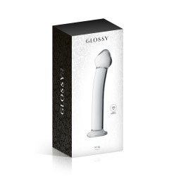 Glossy Toys n°14, gode point G en verre 17,5cm