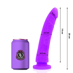 DELTA CLUB - TOYS GODE NATUREL MÉDICAL SILICONE 20 CM -O- 4 CM