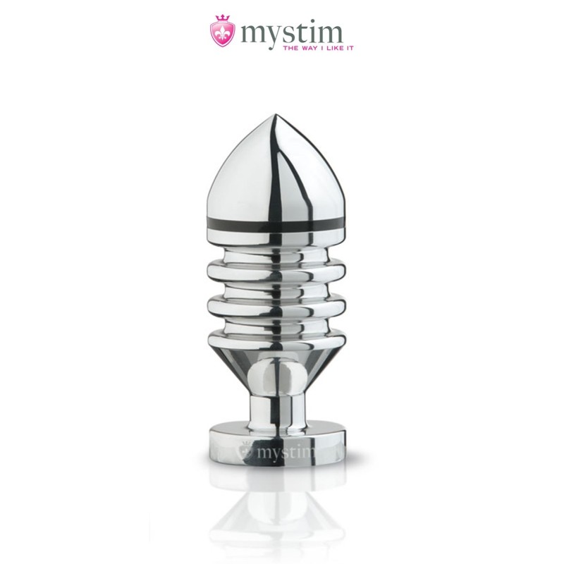 Plug électro-stimulation S Hector Helix - Mystim Plug électro-stimulation S Hector Helix - Mystim