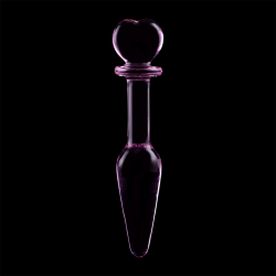 Plug en verre Borosilicate modèle 7 13,5cm diamètre 3 cm