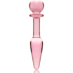 Plug en verre Borosilicate modèle 7 13,5cm diamètre 3 cm