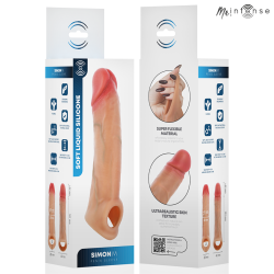 SIMON M MANCHON PÉNIS EN SILICONE 14,5 CM -Ø- 4 CM