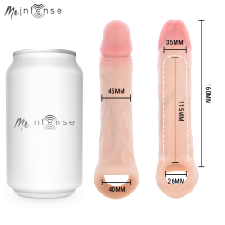 SIMON L PROTECTION PÉNALE EN SILICONE 16 CM -Ø- 4,5 CM