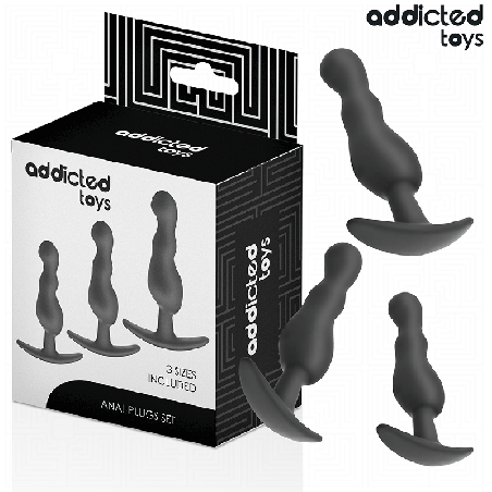 LOT DE 3 PLUG ANAL MODÈLE 1