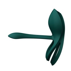 COCKRING ZALO - BAGUE VIBRANTE COUPLES BAYEK VERTE