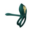 COCKRING ZALO - BAGUE VIBRANTE COUPLES BAYEK VERTE COCKRING ZALO - BAGUE VIBRANTE COUPLES BAYEK VERTE