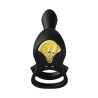 COCKRING ZALO - BAGUE VIBRANTE COUPLES BAYEK NOIR COCKRING ZALO - BAGUE VIBRANTE COUPLES BAYEK NOIR