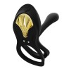 COCKRING ZALO - BAGUE VIBRANTE COUPLES BAYEK NOIR COCKRING ZALO - BAGUE VIBRANTE COUPLES BAYEK NOIR