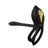 COCKRING ZALO - BAGUE VIBRANTE COUPLES BAYEK NOIR COCKRING ZALO - BAGUE VIBRANTE COUPLES BAYEK NOIR
