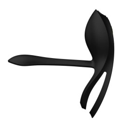 COCKRING ZALO - BAGUE VIBRANTE COUPLES BAYEK NOIR