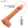 LOGAN VIBRATEUR GODEMICHET EN SILICONE AVEC EFFET CHAUFFANT ET TÉLÉCOMMANDE 20 CM -Ø- 4,1 CM