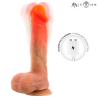 LOGAN VIBRATEUR GODEMICHET EN SILICONE AVEC EFFET CHAUFFANT ET TÉLÉCOMMANDE 20 CM -Ø- 4,1 CM