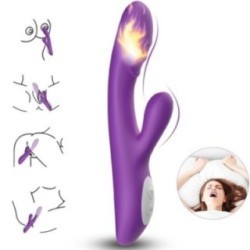 VIBRATEUR SPARK EFFET CHALEUR VIOLET