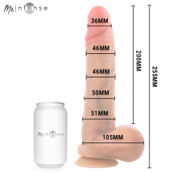 GARY XL PÉNIS EN SILICONE ULTRA-RÉALISTE AVEC TESTICULES 25,5 CM -Ø- 5,1 CM