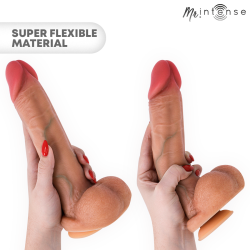GARY XL PÉNIS EN SILICONE ULTRA-RÉALISTE AVEC TESTICULES 25,5 CM -Ø- 5,1 CM