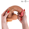 GARY XL PÉNIS EN SILICONE ULTRA-RÉALISTE AVEC TESTICULES 25,5 CM -Ø- 5,1 CM