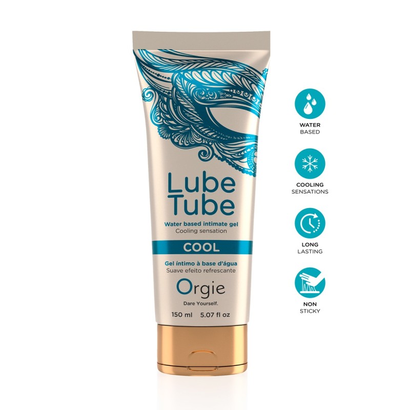 Lubrifiant eau rafraichissant Lube Tube Cool Lubrifiant eau rafraichissant Lube Tube Cool