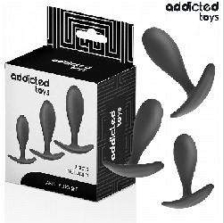 LOT DE 3 PLUG ANAL MODÈLE 2