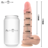 GARY S PÉNIS EN SILICONE ULTRA-RÉALISTE AVEC TESTICULES 17,8 CM -Ø- 4,2 CM