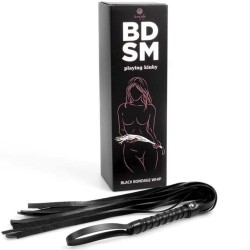 Fouet bondage noir collection BDSM