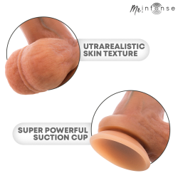 GARY M PÉNIS EN SILICONE ULTRA-RÉALISTE AVEC TESTICULES 20 CM -Ø- 4,2 CM