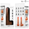 GARY M PÉNIS EN SILICONE ULTRA-RÉALISTE AVEC TESTICULES 20 CM -Ø- 4,2 CM
