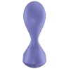 SATISFYER - SWEET SEAL PLUG VIBRANT APP VIOLET
