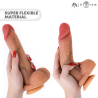 GARY L PÉNIS EN SILICONE ULTRA-RÉALISTE AVEC TESTICULES 23 CM - Ø 4,7 CM