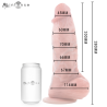 EXTRABIG SPENCER GODEMICHET EN SILICONE 28 CM -Ø- 7,3 CM