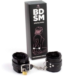 Menottes de bondage noires collection BDSM