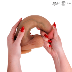 MR INTENSE - BRUCE XL GODEMICHET EN SILICONE AVEC TESTICULES 25,5 CM -Ø- 5,5 CM