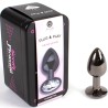 Plug anal en gunmetal 7cm