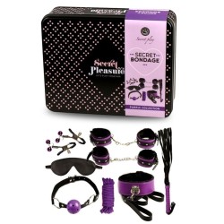 Coffret BDSM 8 pièces secret play  purple/Noir