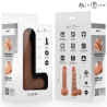BRUCE S GODEMICHET EN SILICONE AVEC TESTICULES 17,8 CM -Ø- 4 CM