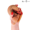 MR INTENSE - BRUCE M GODE EN SILICONE AVEC TESTICULES 20 CM -Ø- 4,5 CM