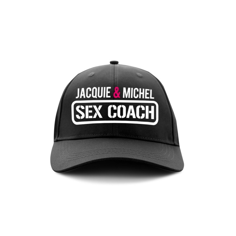 Casquette Sex Coach - Jacquie et Michel Casquette Sex Coach - Jacquie et Michel