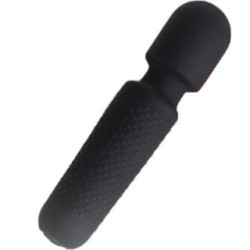YOUR MAGIC MASSEUR & VIBRATEUR RECHARGEABLE 10 VIBRATIONS BAGUETTE DOTS NOIR