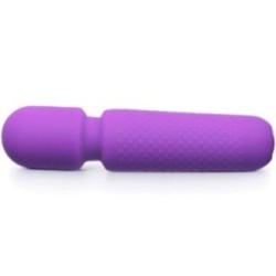 YOUR MAGIC MASSEUR & VIBRATEUR RECHARGEABLE 10 VIBRATIONS BAGUETTE DOTS VIOLET