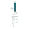 VIBROMASSEUR WAND PERSONNELLE VERTE VIBROMASSEUR WAND PERSONNELLE VERTE