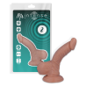 2 PÉNIS RÉALISTE 16 CM -O- 2.7 CM