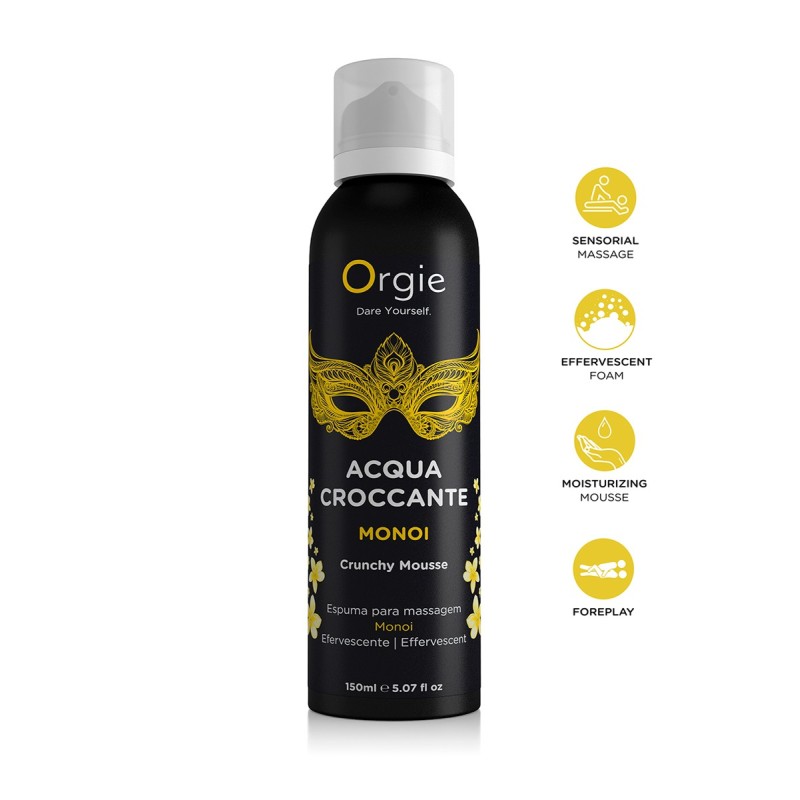 Mousse de massage effervescente Monoi 150ml Mousse de massage effervescente Monoi 150ml