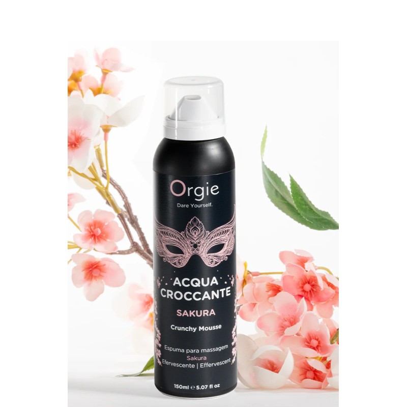 Mousse de massage effervescente Sakura 150ml Mousse de massage effervescente Sakura 150ml